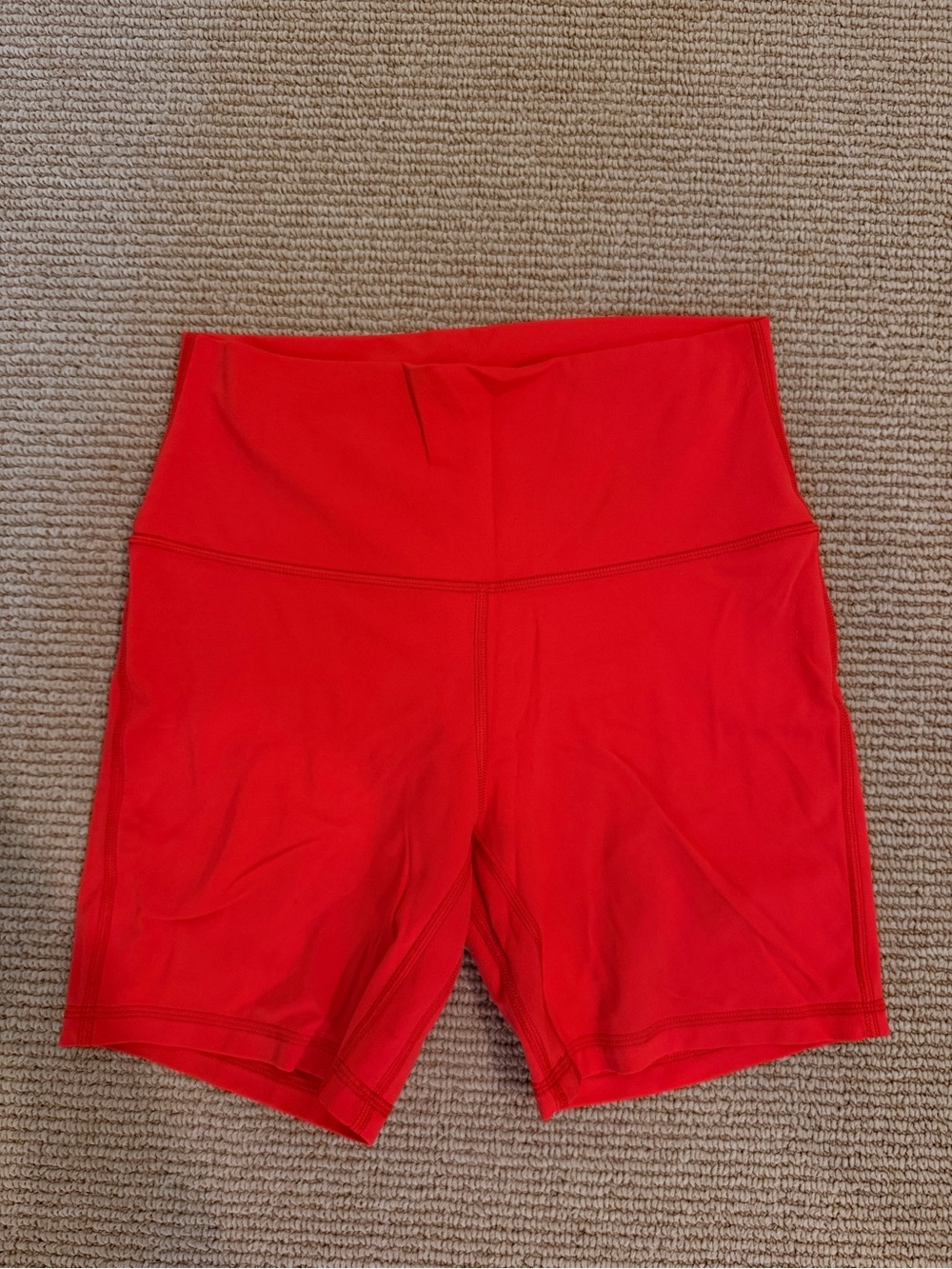 Lululemon Red Women’s Athletic Shorts